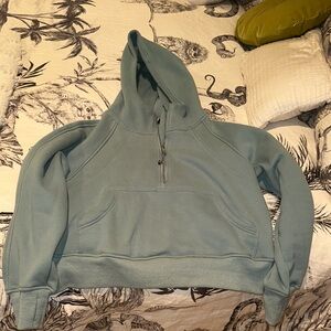 Trendy Queen Blue Hooded Sweatshirt, M like new